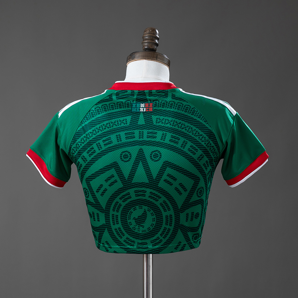 Mexico 2026 Home Women's Crop Top Style Foto 2