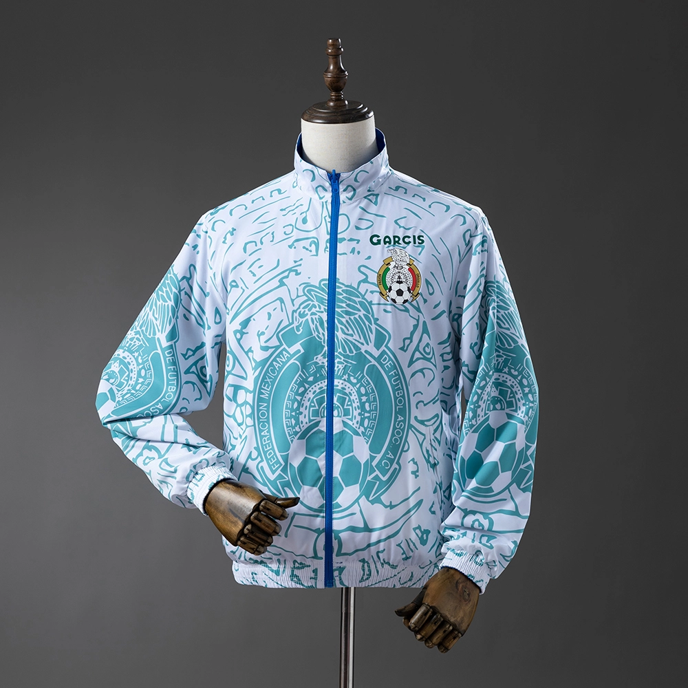 Mexico 1999 Retro Reversible Anthem Jacket Windbreaker Foto 2