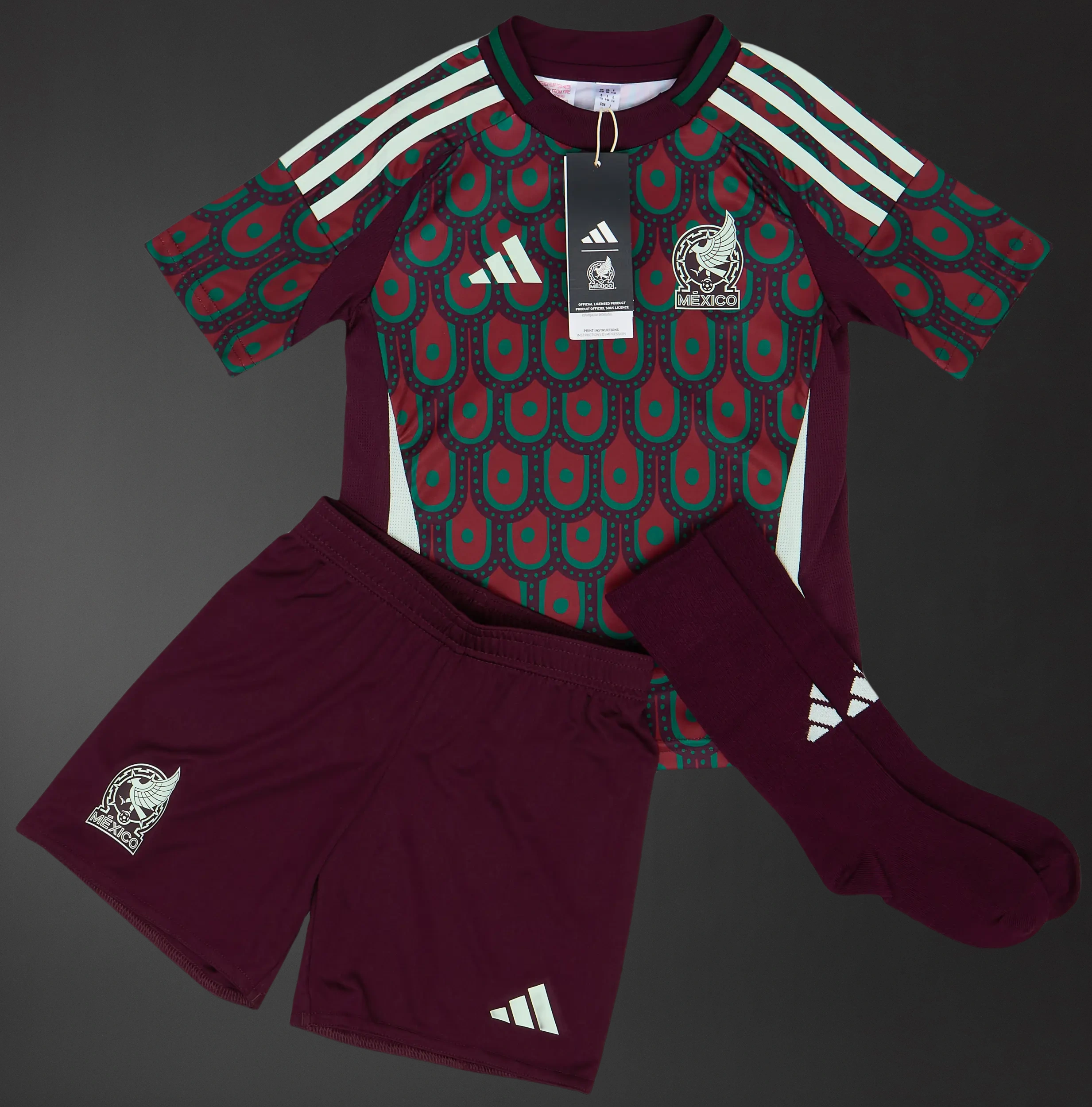 Mexico 2025 Away Full kids kit Jersey