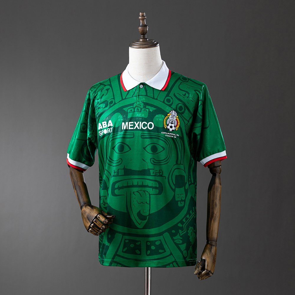 Mexico 1998 Home Retro Jersey