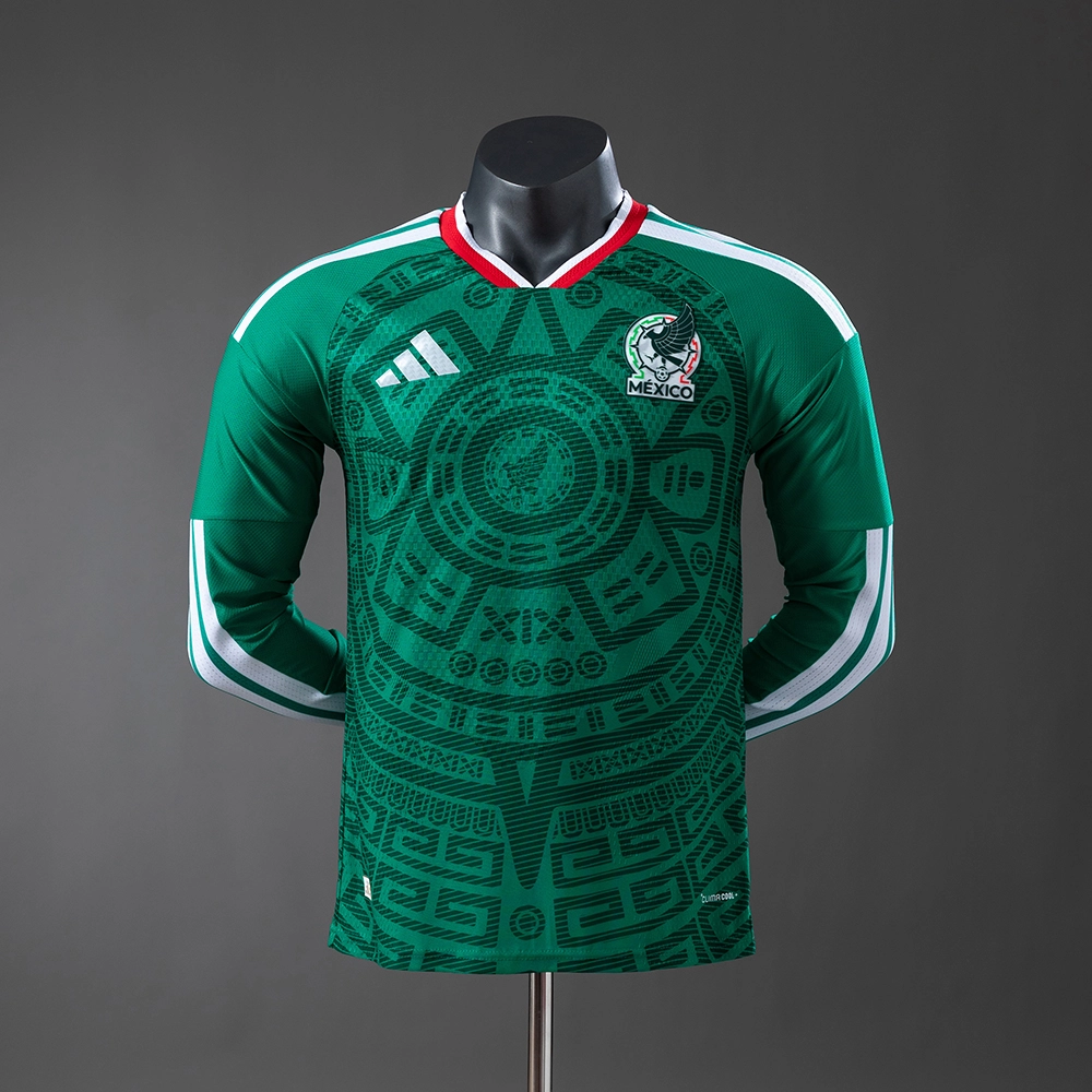 Mexico 2026 Home Long Sleeve Player Version Jersey