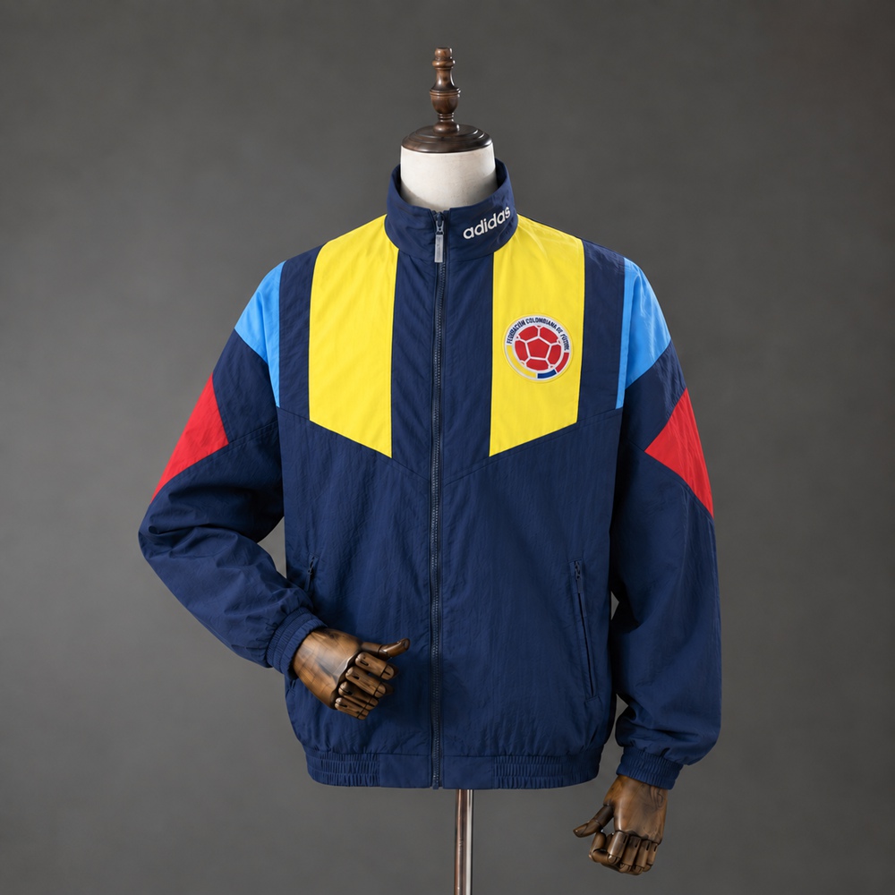 Colombia 26/27 EQT Full-Zip Jacket - Navy Blue