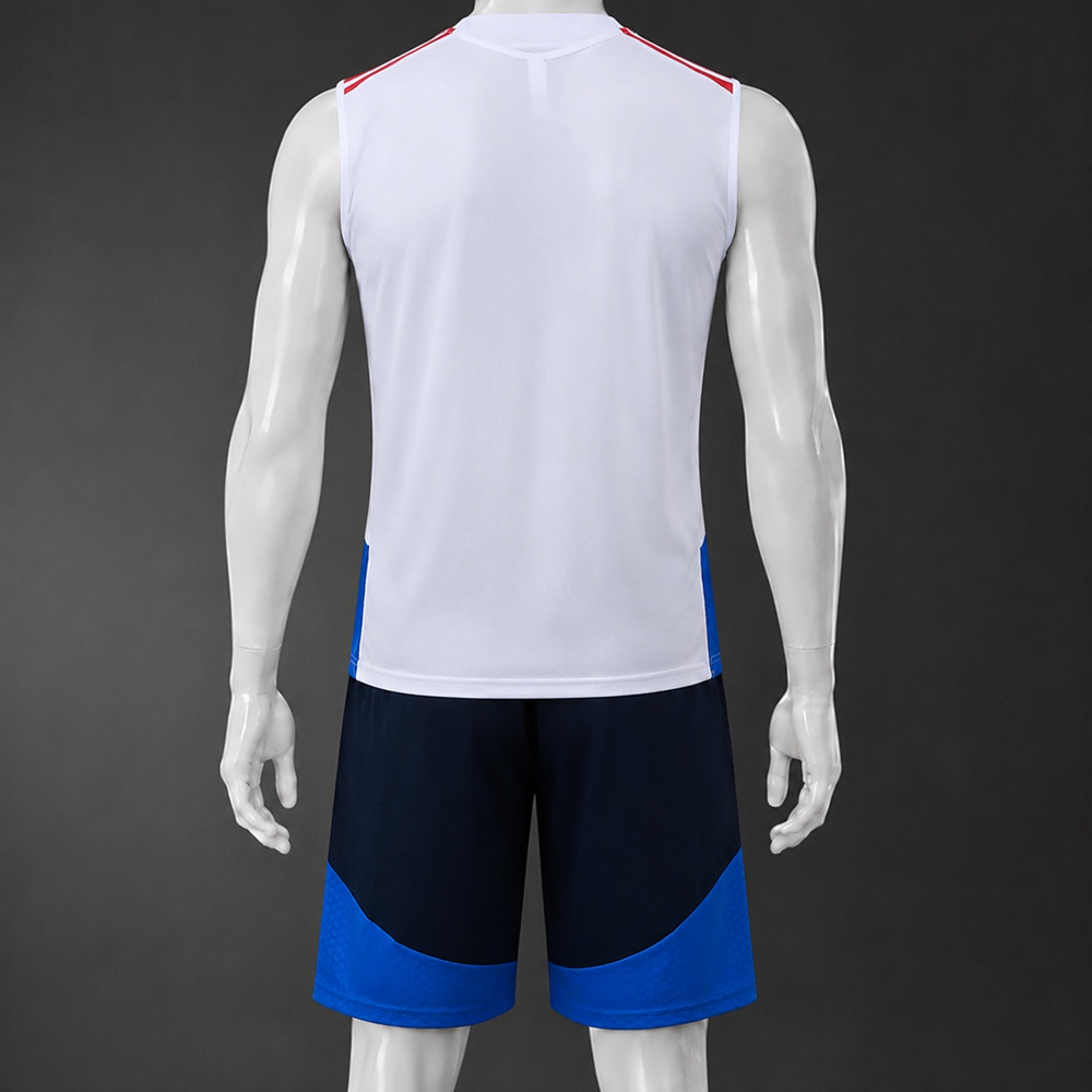 Colombia 26/27 White Blue Training Vest kit Foto 2