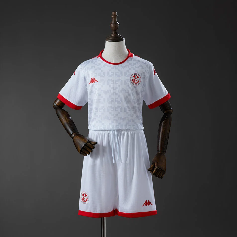 Tunisia 2025 Away Kids Kit Jersey