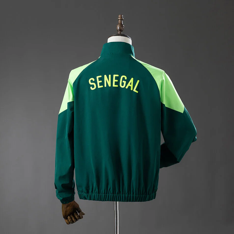 Senegal 2026 Windbreaker Dark Green Foto 2