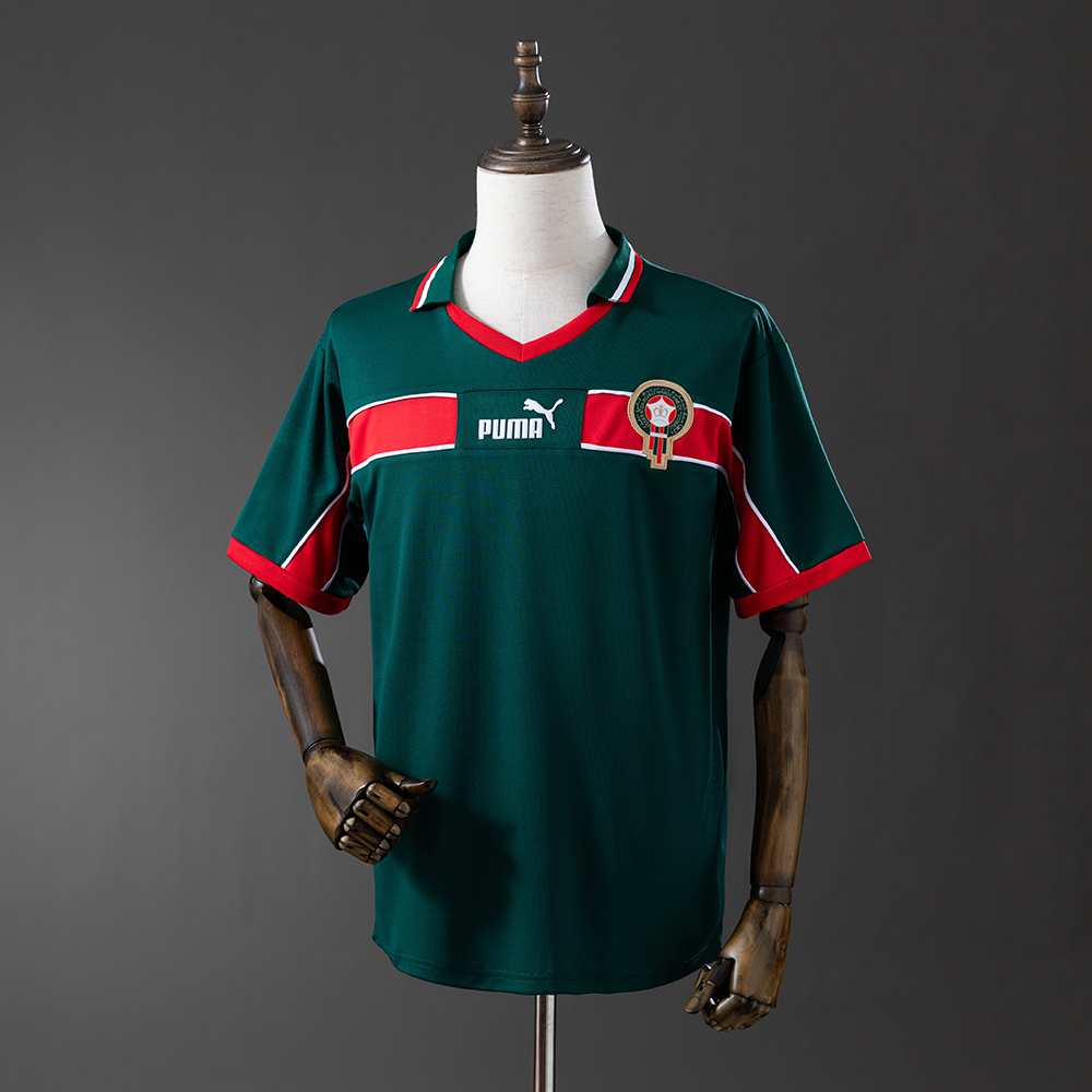 Morocco 1998 Home Retro Jersey