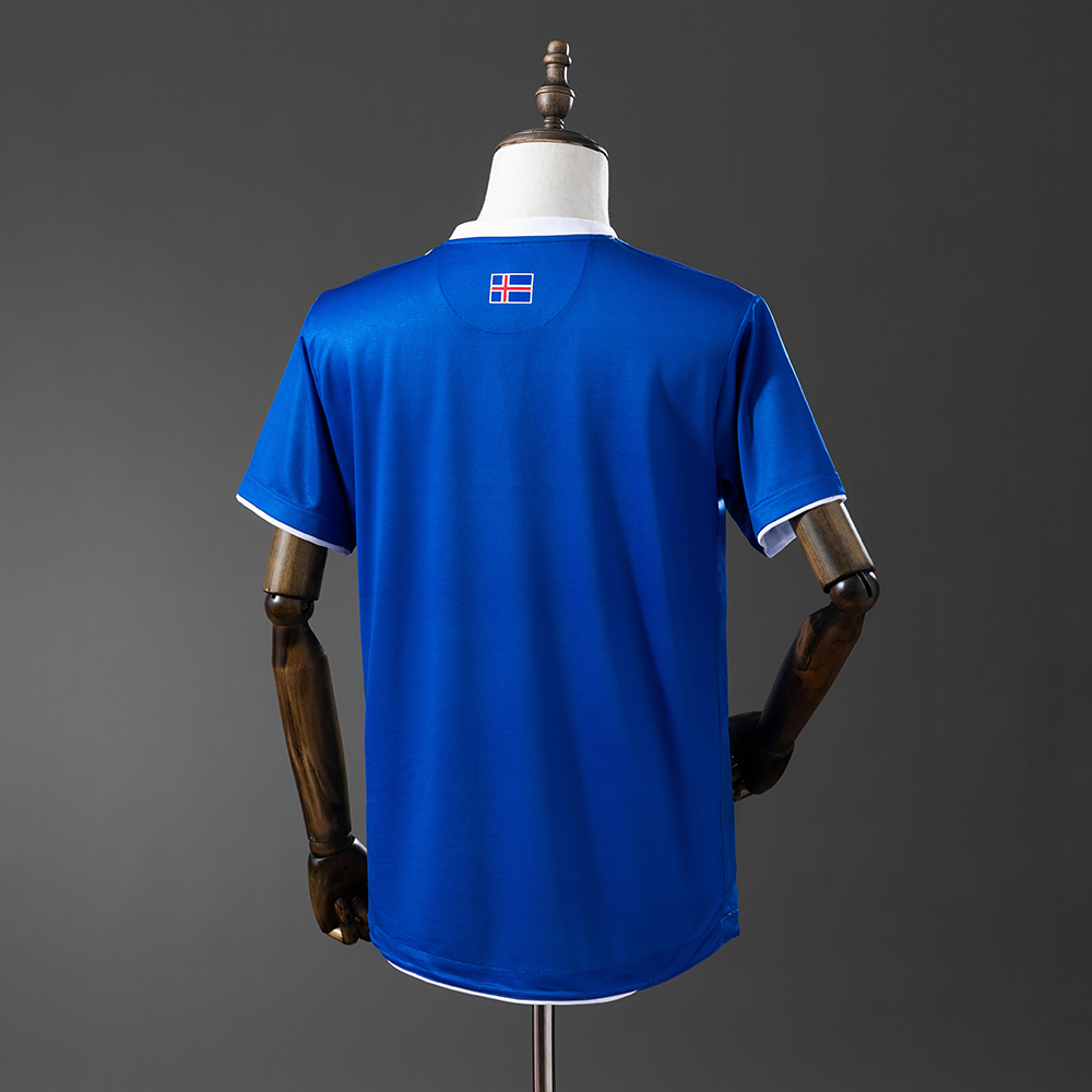Iceland 16/17 Home Retro Jersey Foto 2