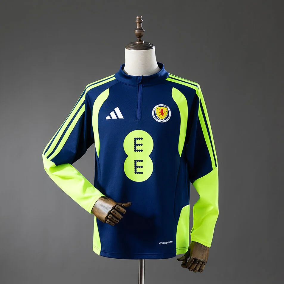 Scotland 2026 Long Sleeve Training Uniform Black