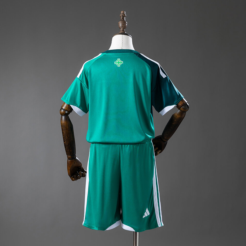 Northern Ireland 2026 Home Kids kit Jersey Foto 2
