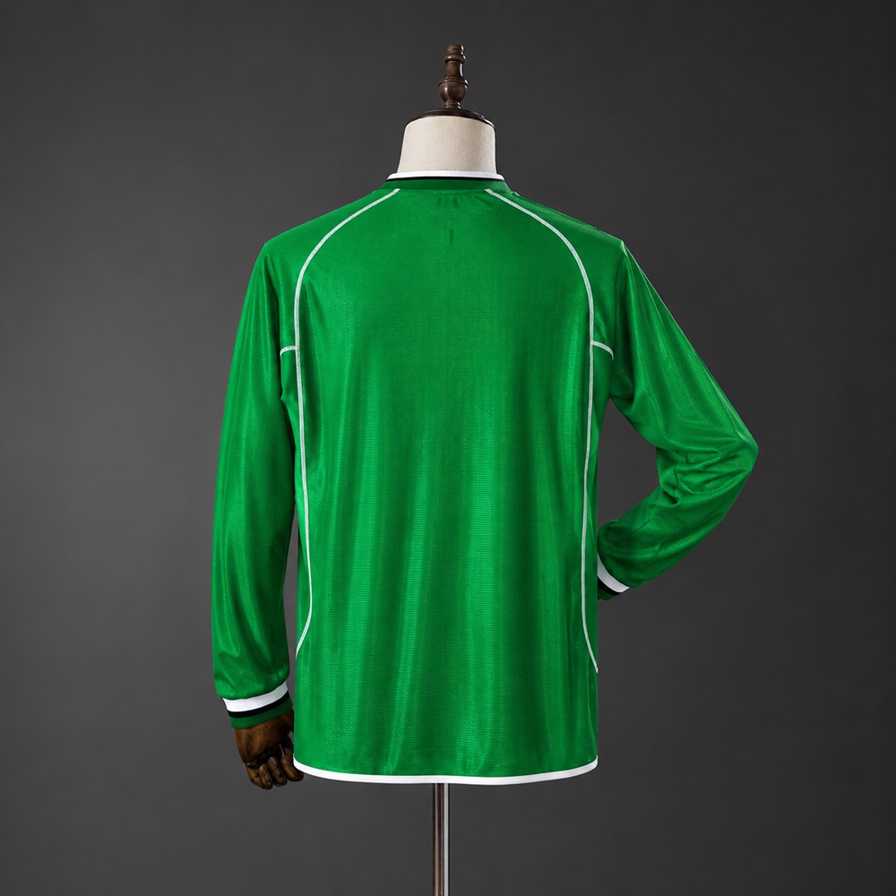 Ireland 2002 Home Long-Sleeves Retro Jersey Foto 2