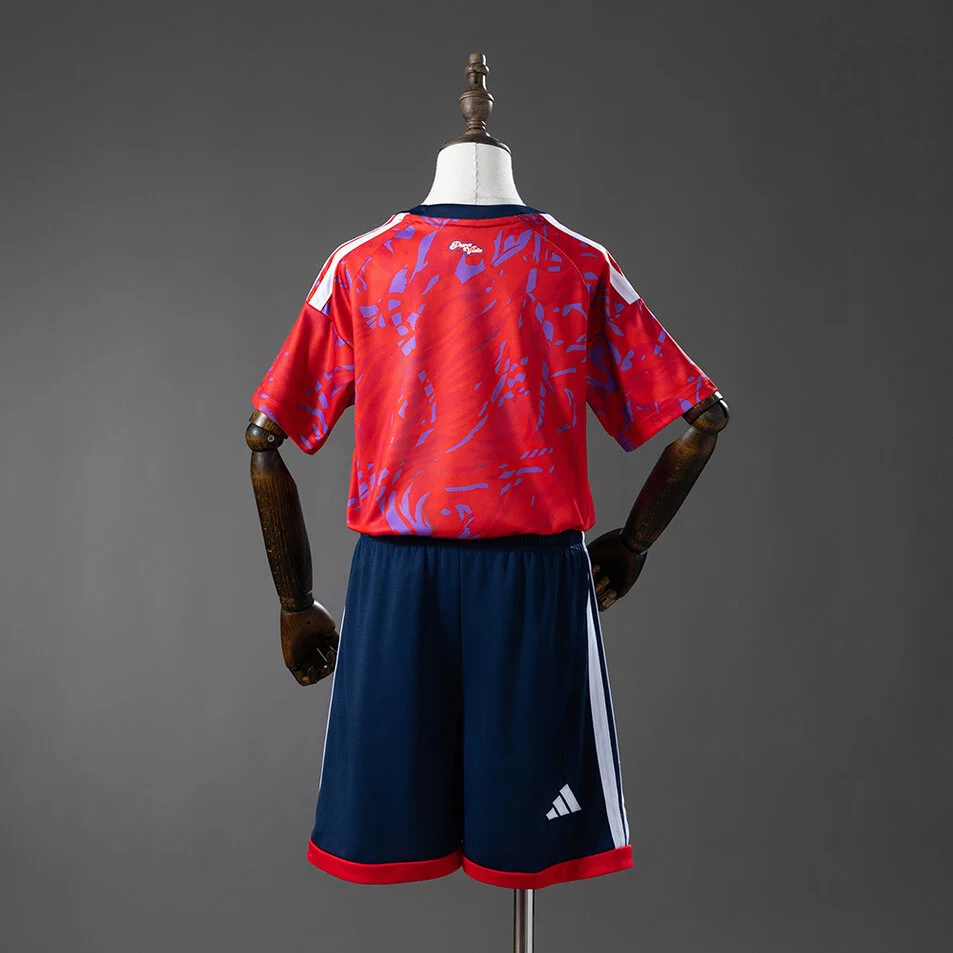 Costa Rica 2026 Home Kids Kit Jersey Foto 2