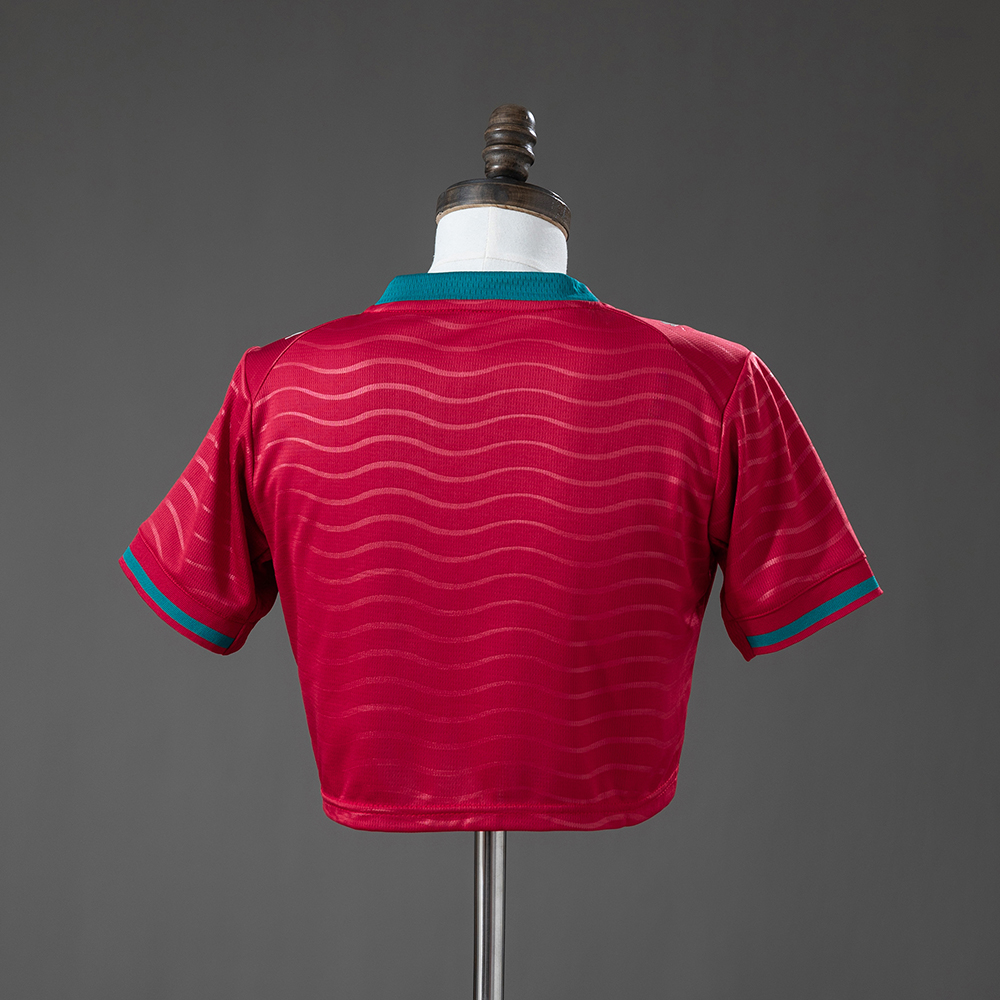 Portugal 2026 Home Women's Crop Top Style Jersey Foto 2