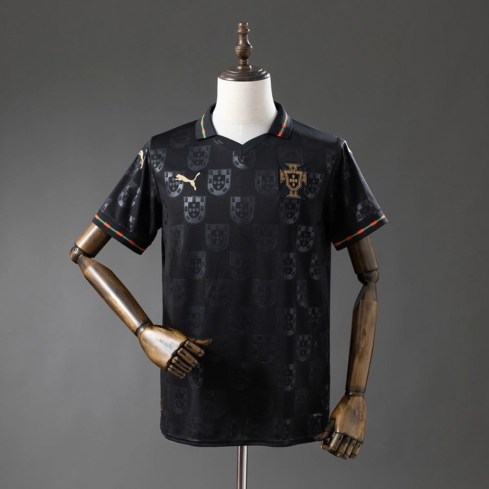 Portugal 2026 Eusébio Special Edition Jersey Black