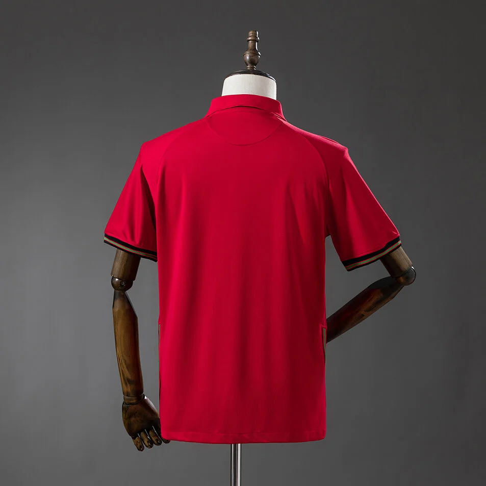 Portugal 2021 Home Retro Jersey Foto 2