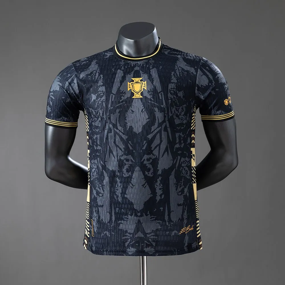 Portugal 2026 Special Edition Player Version Black Jersey