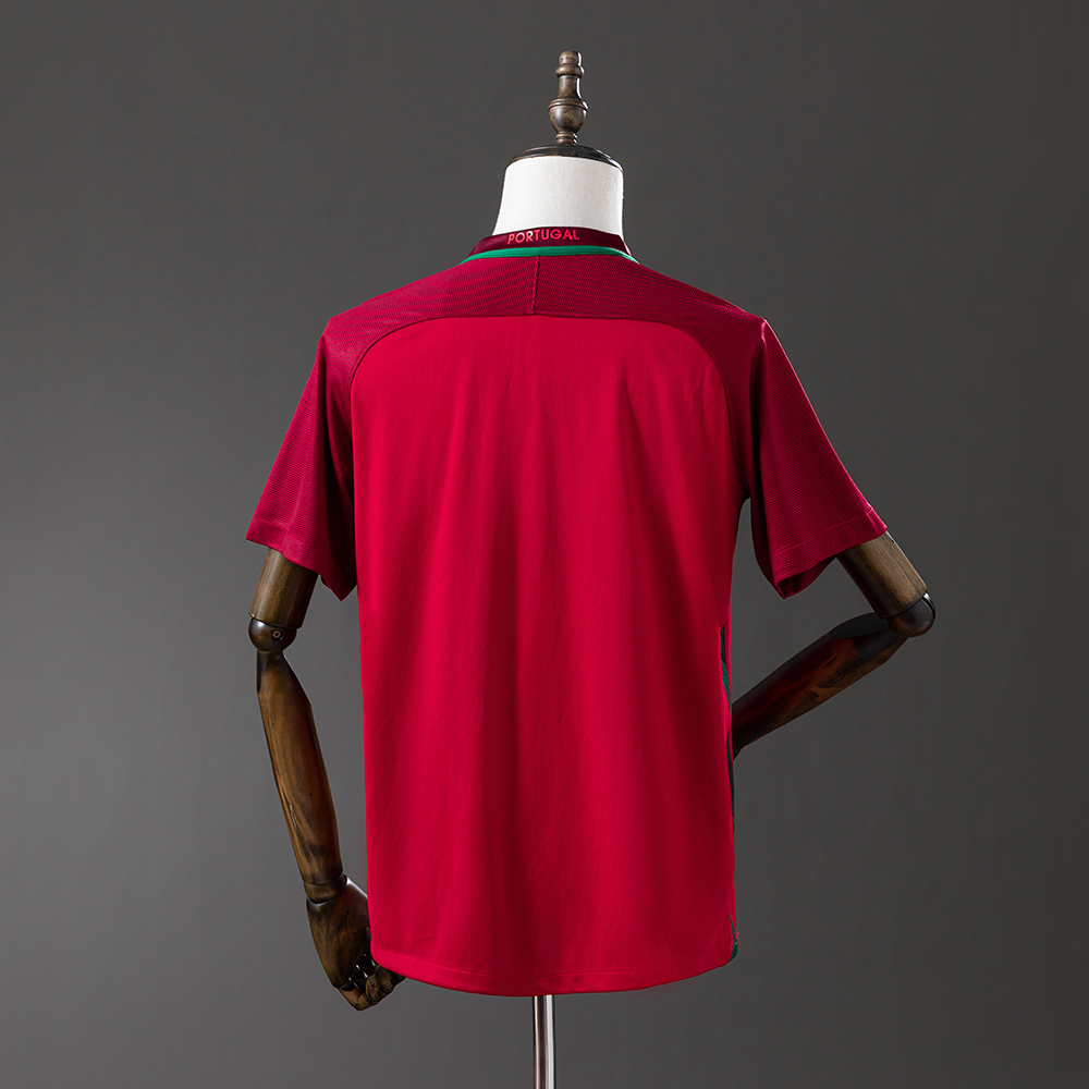 Portugal 2016 Home Retro Jersey Foto 2