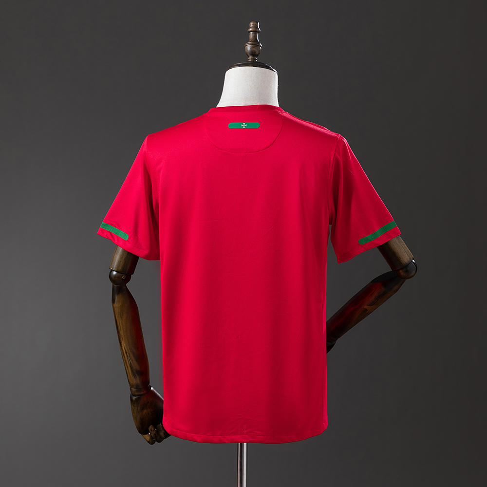 Portugal 2010 Home Retro Jersey Foto 2