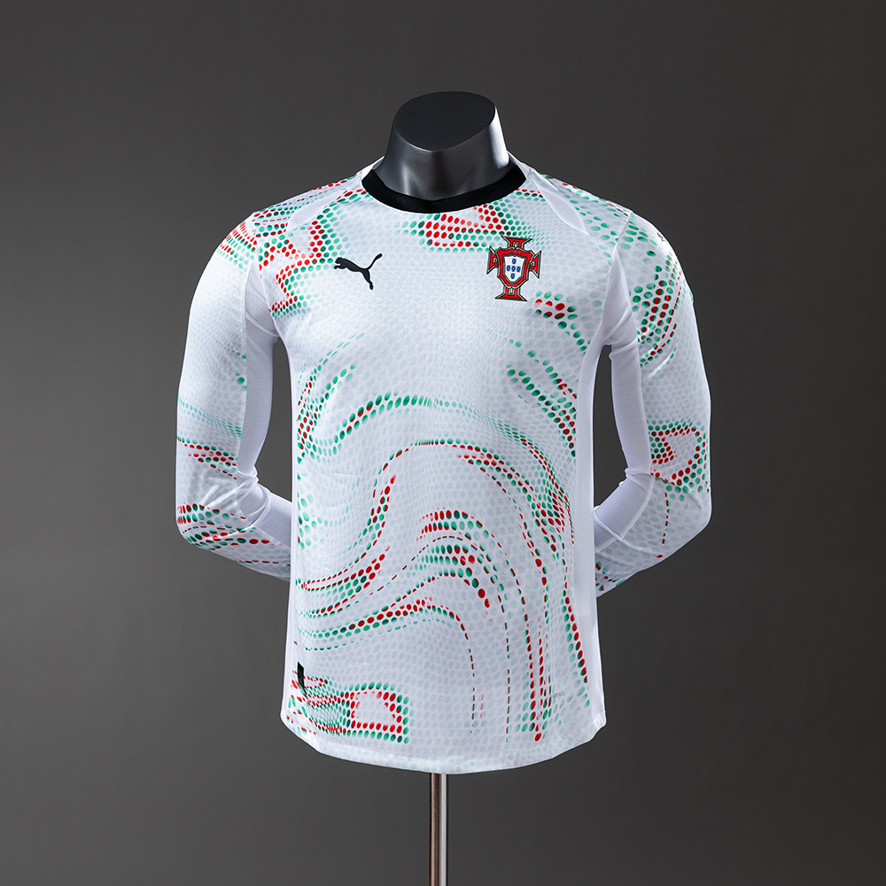 Portugal 2025 Away Long Sleeve Player Version Jersey