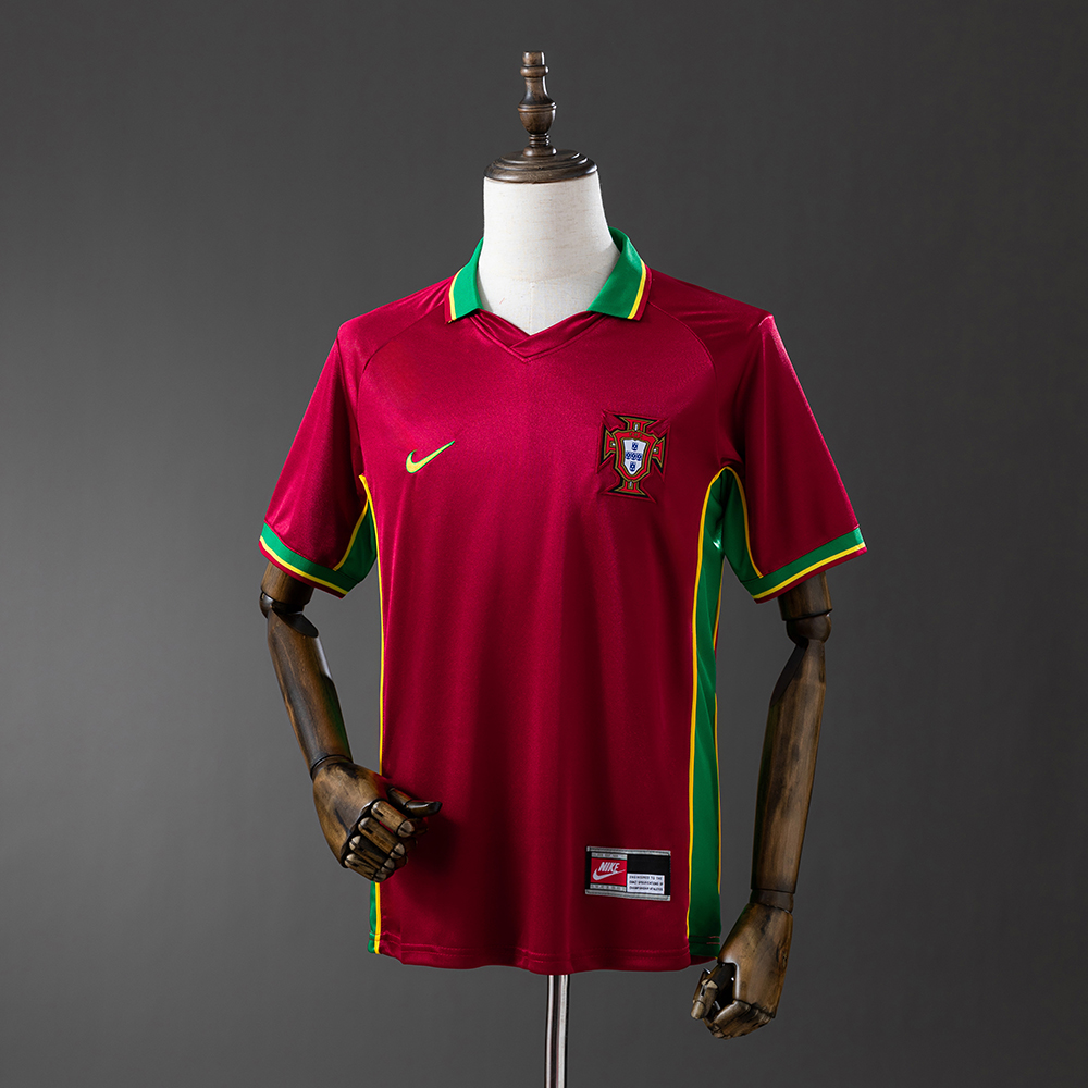 Portugal 1998 Home Retro Jersey