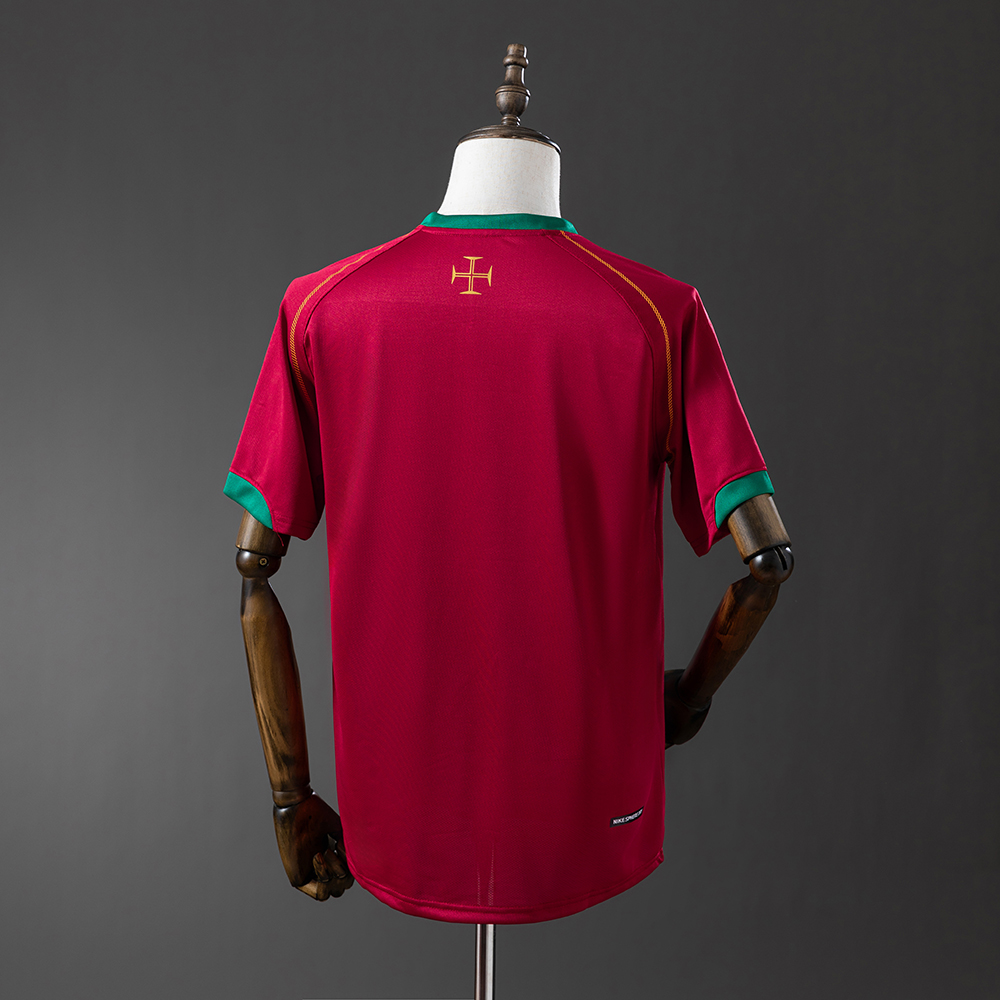 Portugal 2006 Home Retro Jersey Foto 2
