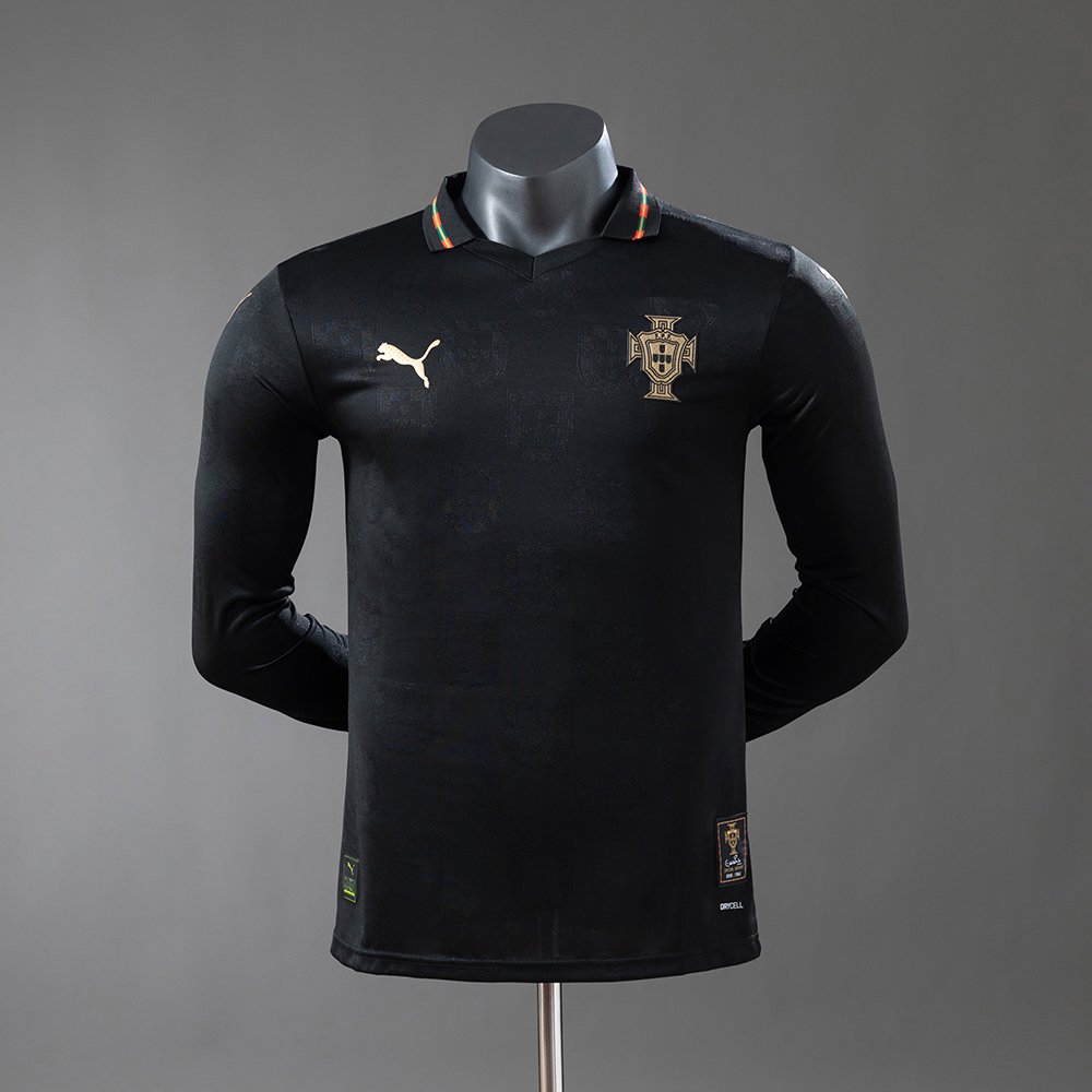 Portugal 2026 Eusébio Special Edition Long Sleeve Player Version Jersey