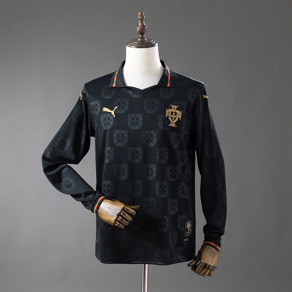 Portugal 2026 Eusébio Special Edition Long Sleeve Jersey