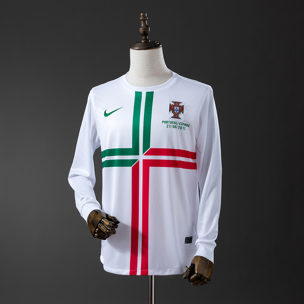 Portugal 12/13 Away Long Sleeve Retro Jersey