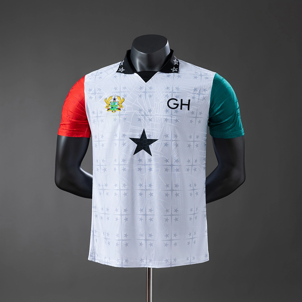 Ghana 2025 Commemorative Edition Player Version Jersey White