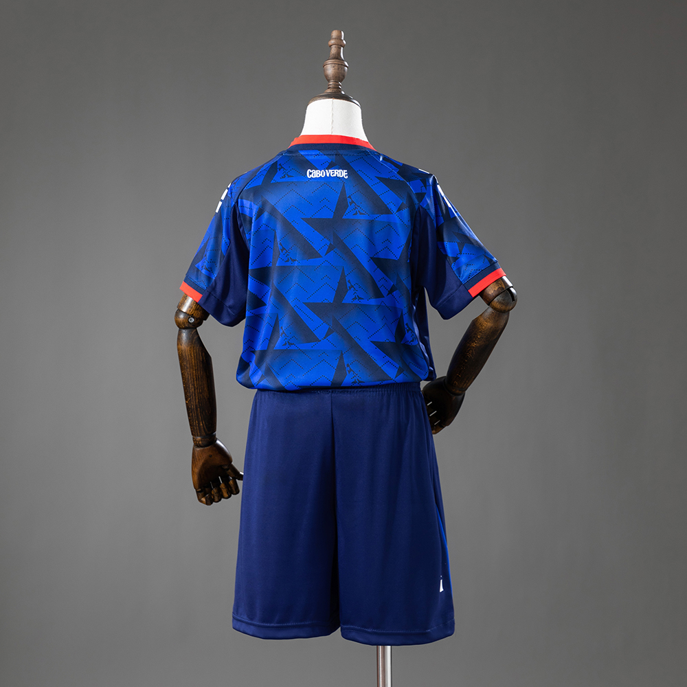 Cabo Verde 2026 Home Kids Kit Jersey Foto 2