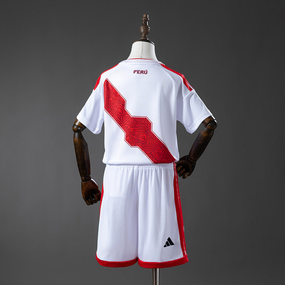 Peru 2026 Home Kids Kit Jersey Foto 2