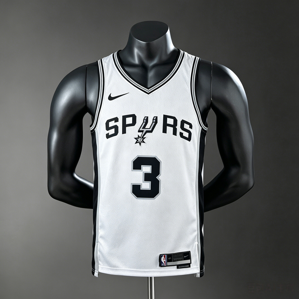 San Antonio Spurs Association Edition Paul #3 NBA Jersey Silk Version