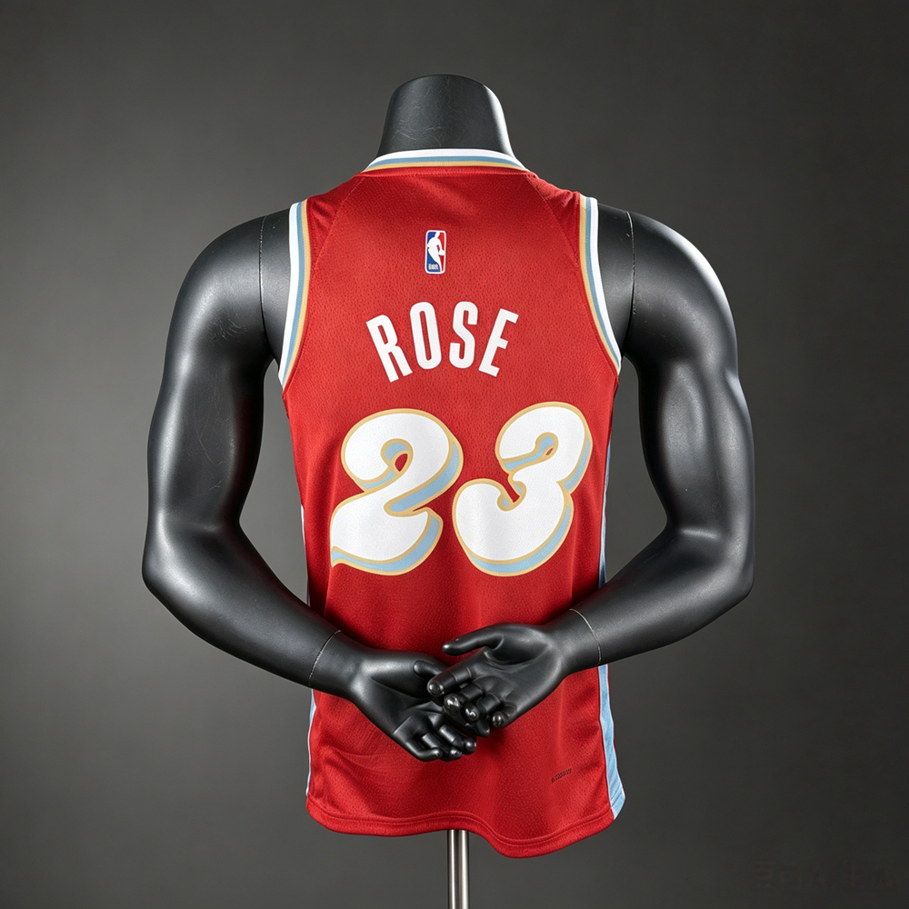 Memphis Grizzlies Classic Edition Rose #23 NBA Jersey Silk Version Foto 2