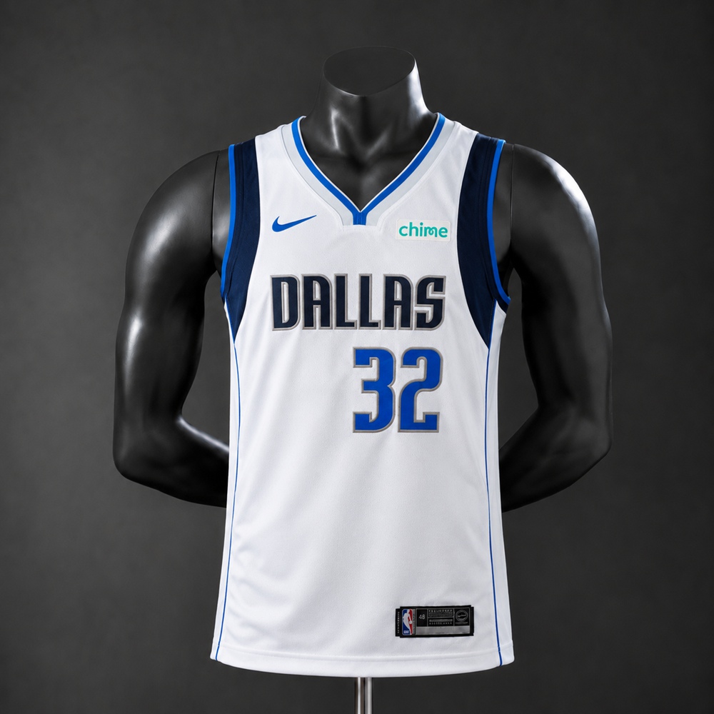 Dallas Mavericks Association Edition Flagg #32 NBA Jersey Embroidered Version
