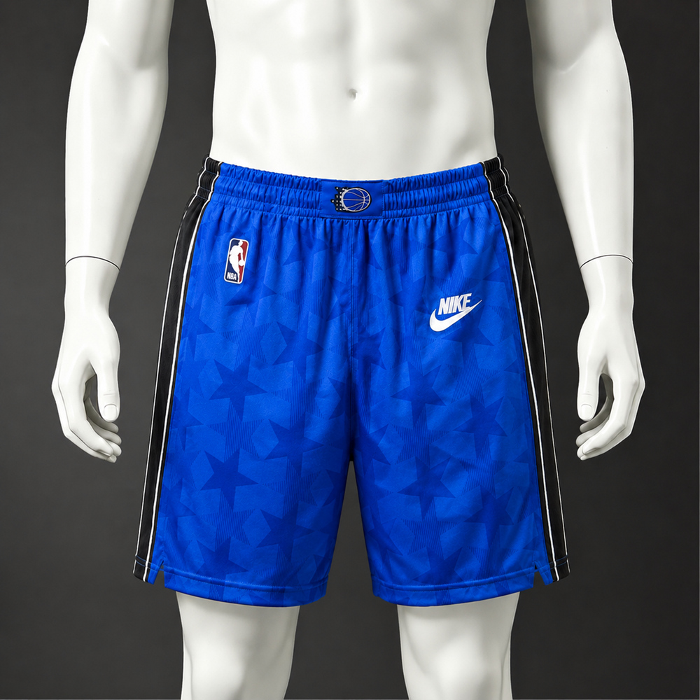 Golden State Warriors City Edition Basketball NBA Shorts Silk Version