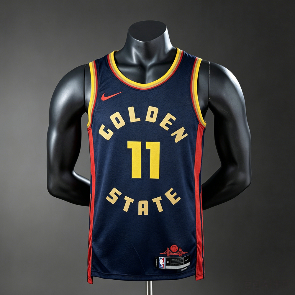 Golden State Warriors Statement Edition Thompson #11 NBA Jersey Silk Version