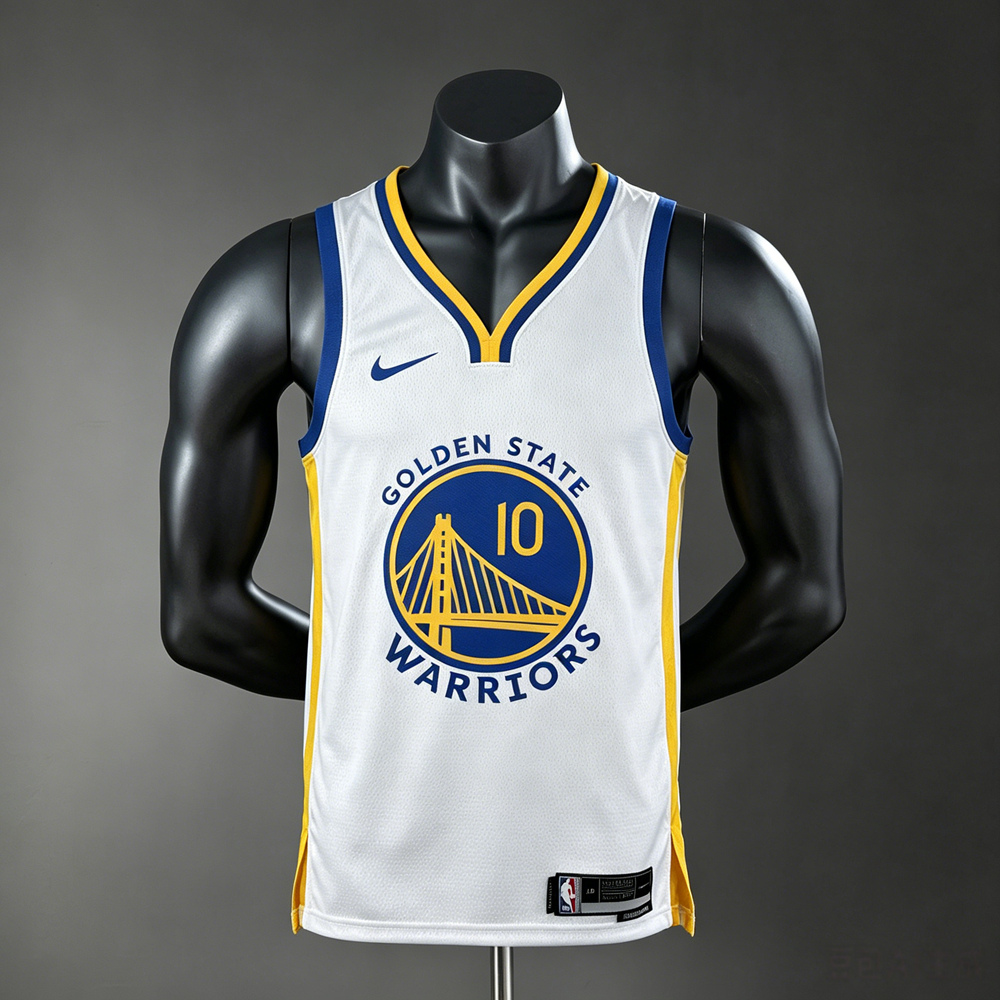 Golden State Warriors Icon Edition Butler III #10 NBA Jersey Silk Version
