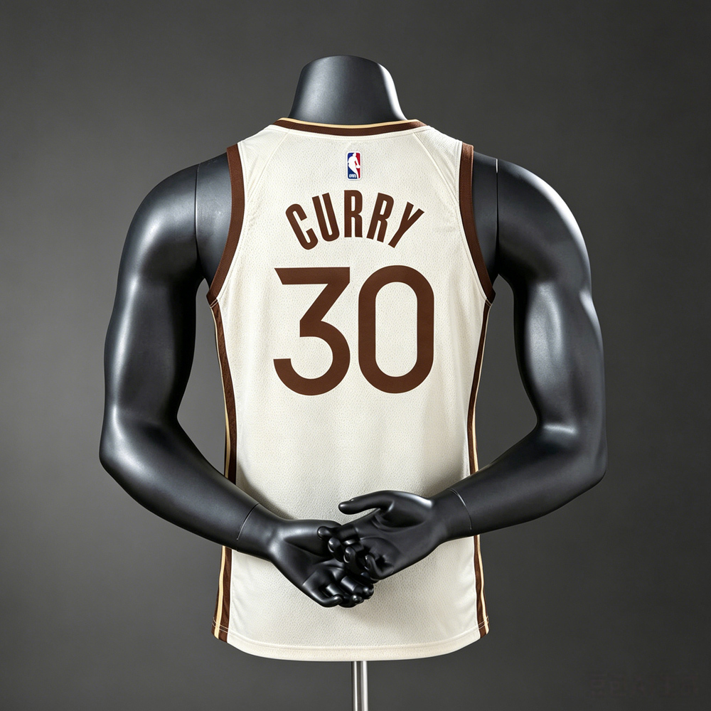 Golden State Warriors City Edition Curry #30 NBA Je Foto 2