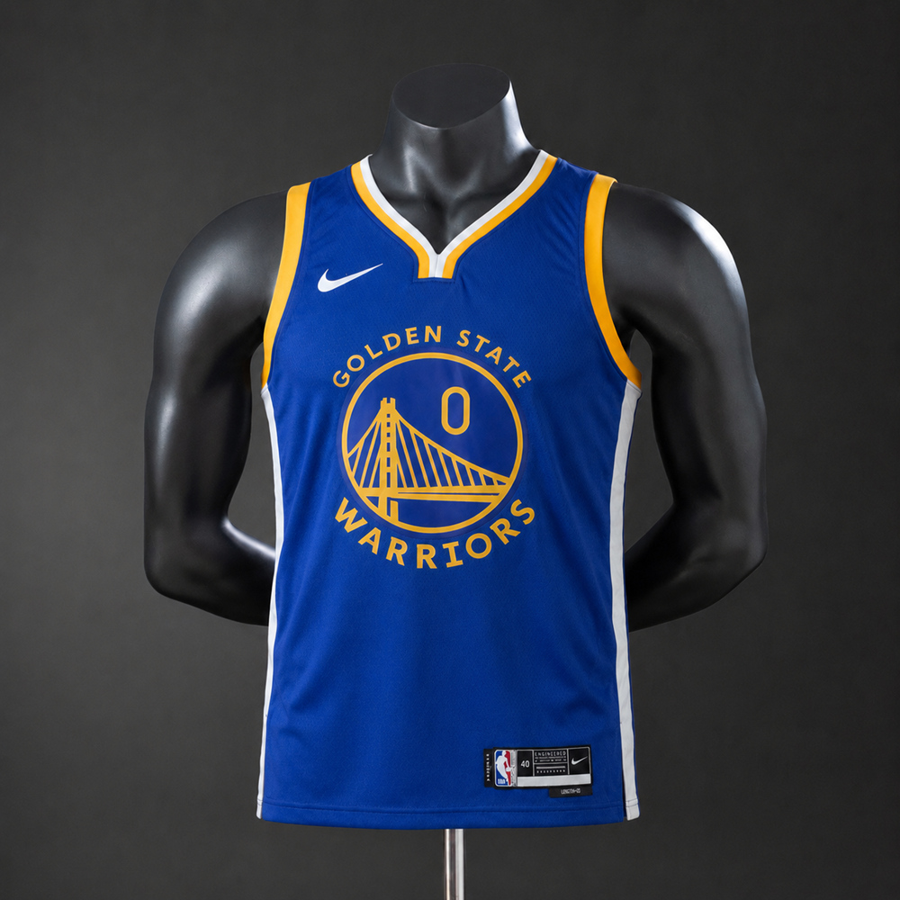Golden State Warriors Icon Edition Payton II #0 NBA Jersey Silk Version