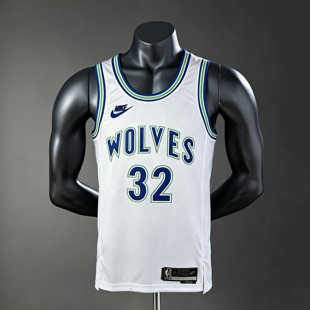 Minnesota Timberwolves City Edition Karl-Anthony Towns #32 NBA Jersey Silk Version