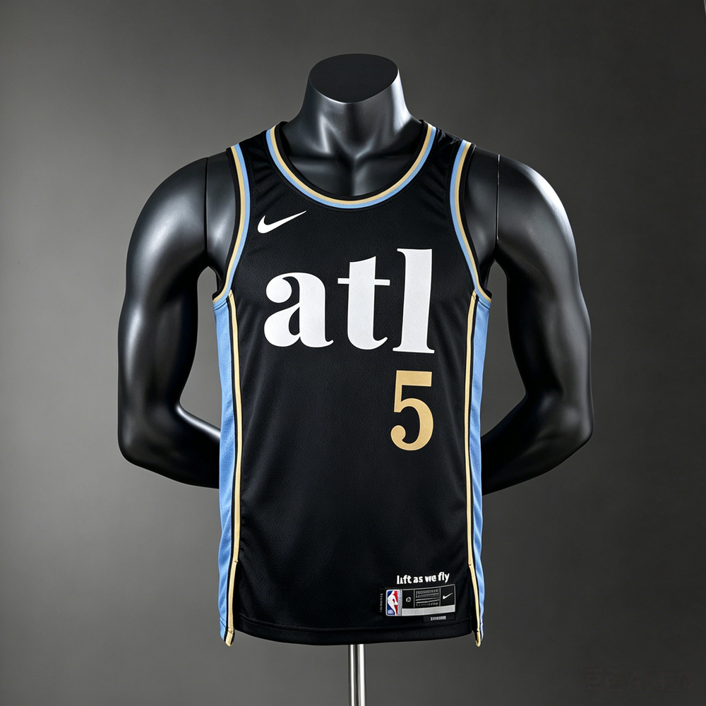 Denver Nuggets City Edition Murray #5 NBA Jersey Silk Version