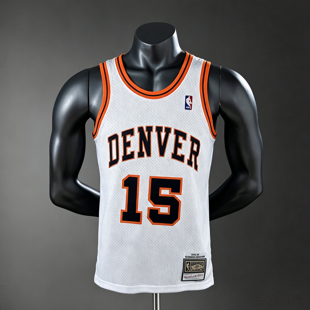 Denver Nuggets Classic Edition Anthony #15 NBA Jersey Silk Version