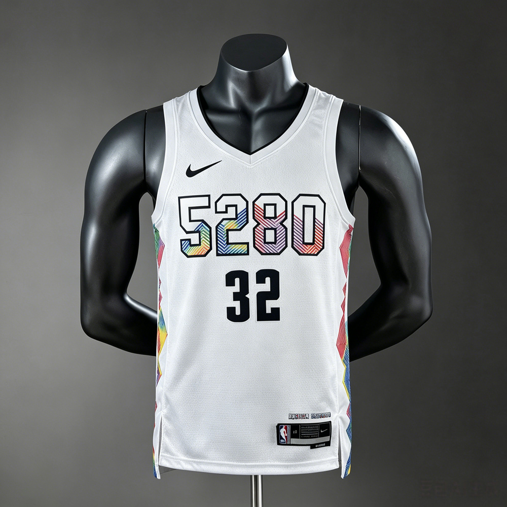 Denver Nuggets City Edition Gordon #32 NBA Jersey Silk Version