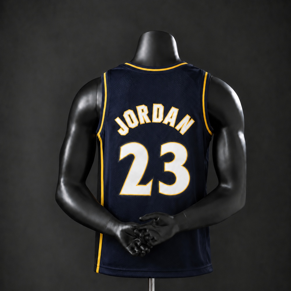 Washington Wizards Classic Edition Jordan #23 NBA Jersey Embroidered Version Foto 2