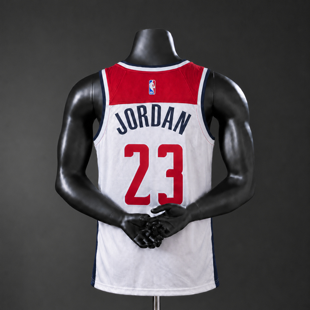 Washington Wizards  Statement Edition Jordan #23 NBA Jersey Silk Version Foto 2