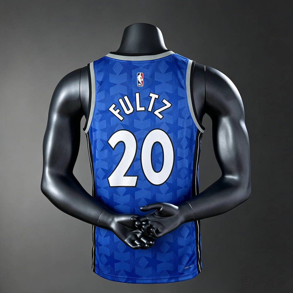 Orlando Magic City Edition Fultz #20 NBA Jersey Silk Version Foto 2