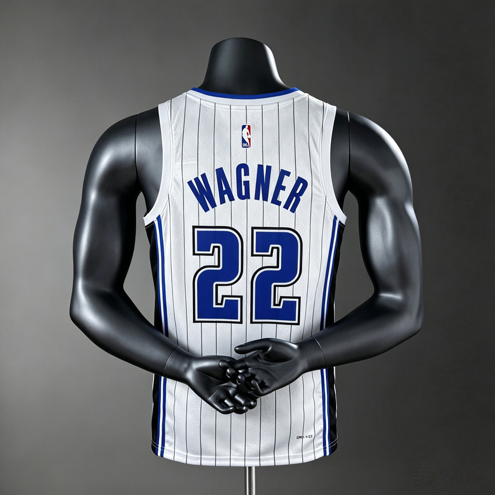 Orlando Magic Association Edition Wagner #22 NBA Jersey Silk Version Foto 2