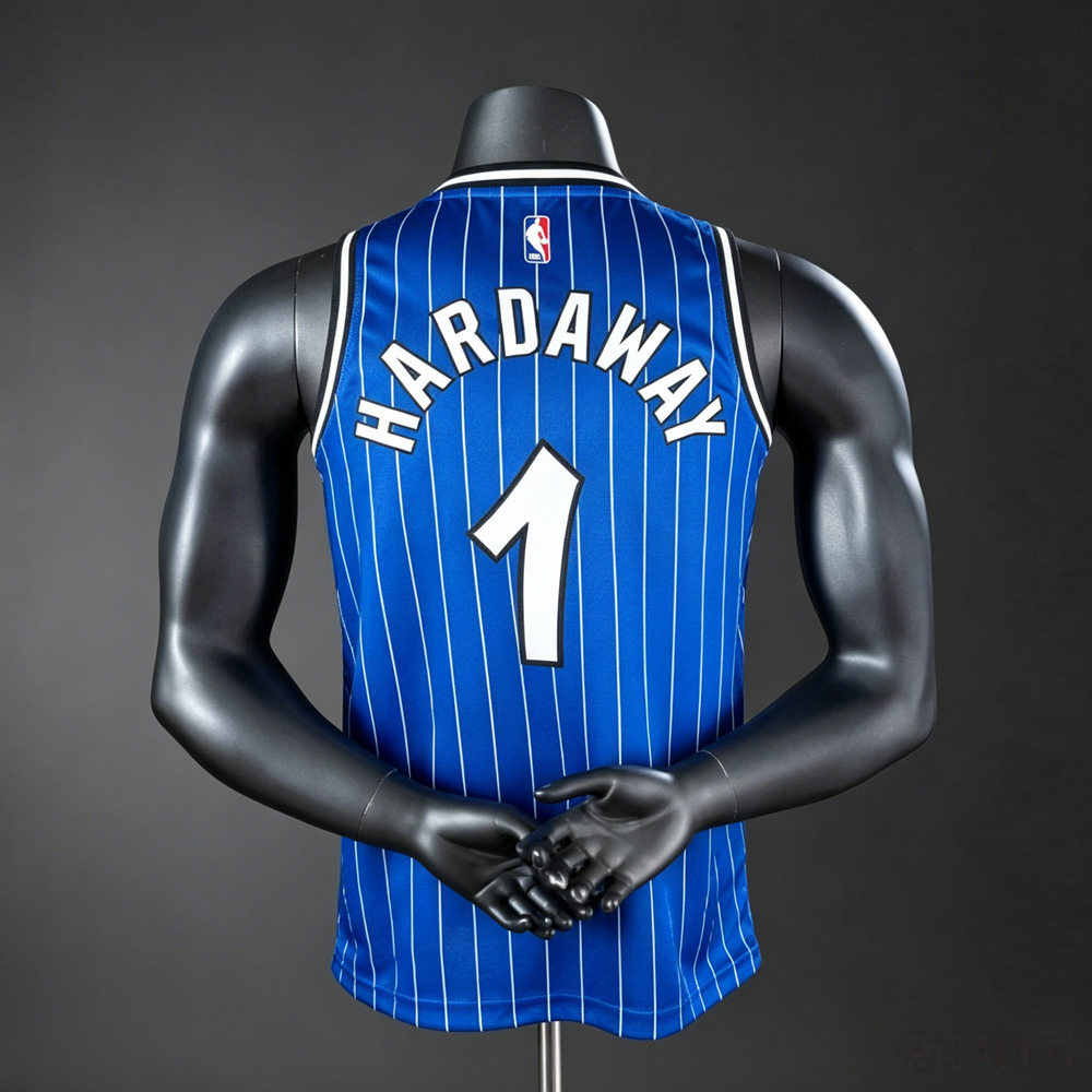 Orlando Magic Classic Edition Hardaway #1 NBA Jersey Silk Version Foto 2