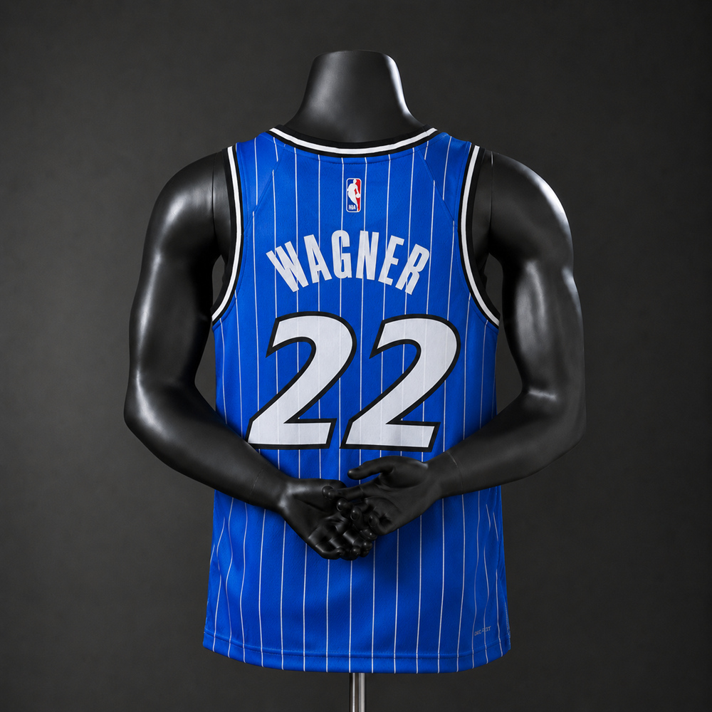 Orlando Magic Classic Edition Wagner #22 NBA Jersey Silk Version Foto 2
