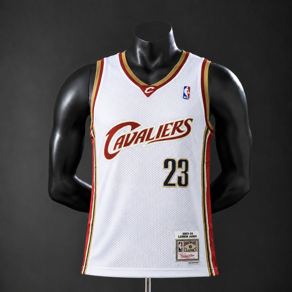 Cleveland Cavaliers Hardwood Classics James #23 NBA Jersey Embroidered Version
