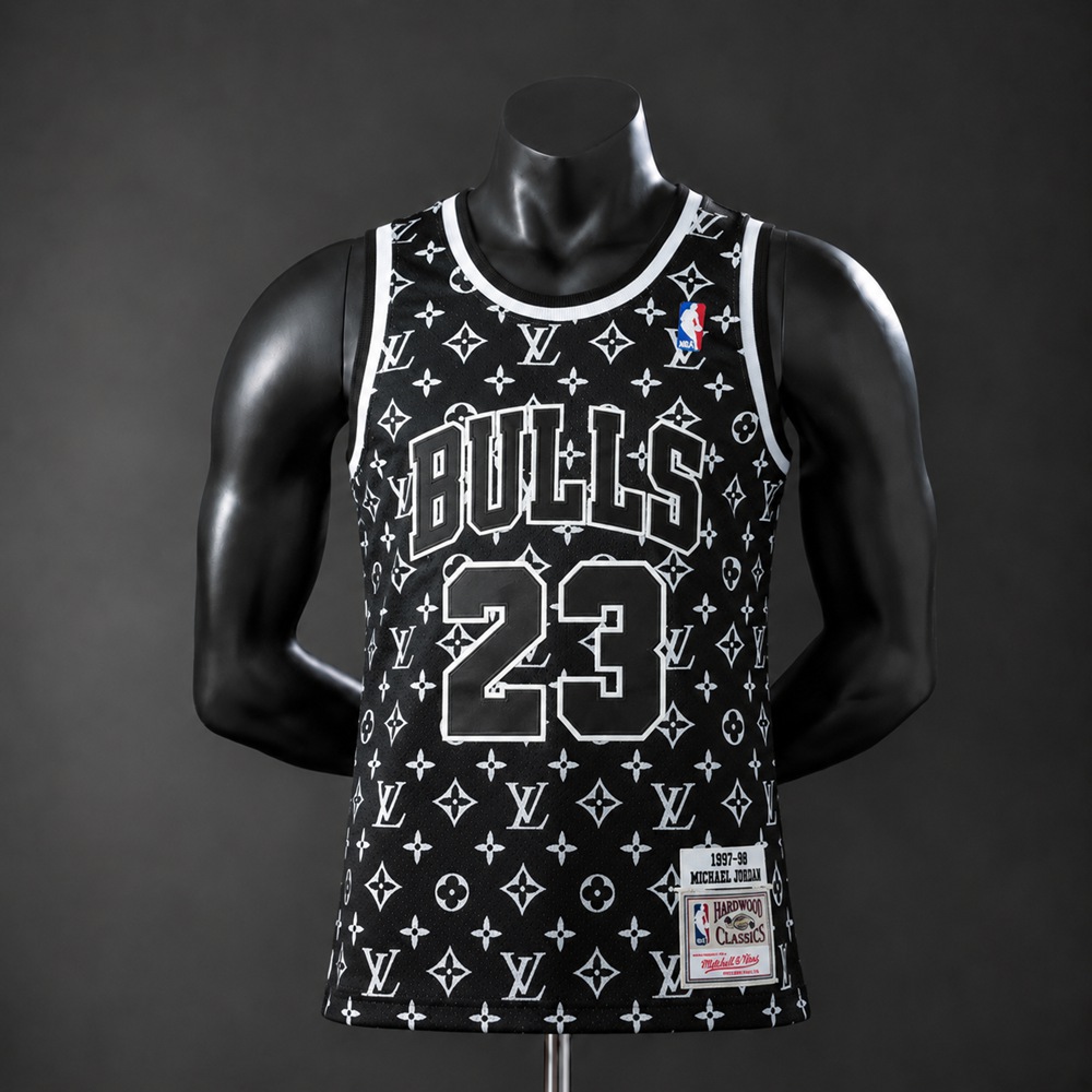 Chicago Bulls Fashion Edition Jordan #23 NBA Jersey Embroidered Version